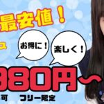 最安値5980円