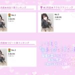 ランキングありがとう🥺💗